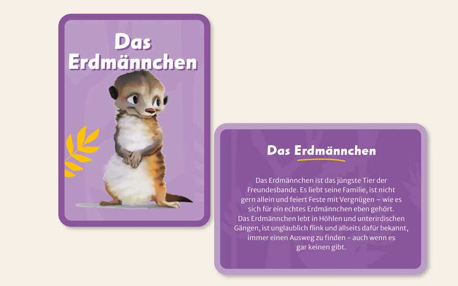 Wertespiel Erdmännchen